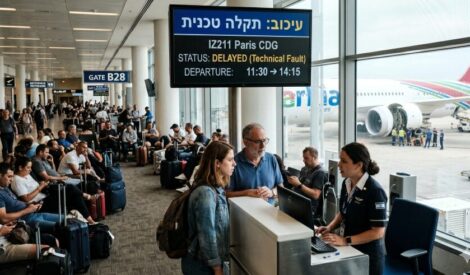 תמונת אילוסטרציה המלווה פסק דין בנושא פיצוי על ביטול טיסה ארקיע עקב תקלה טכנית במרוקו